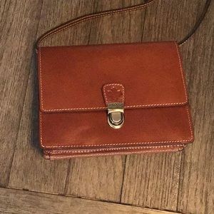 Leather crossbody